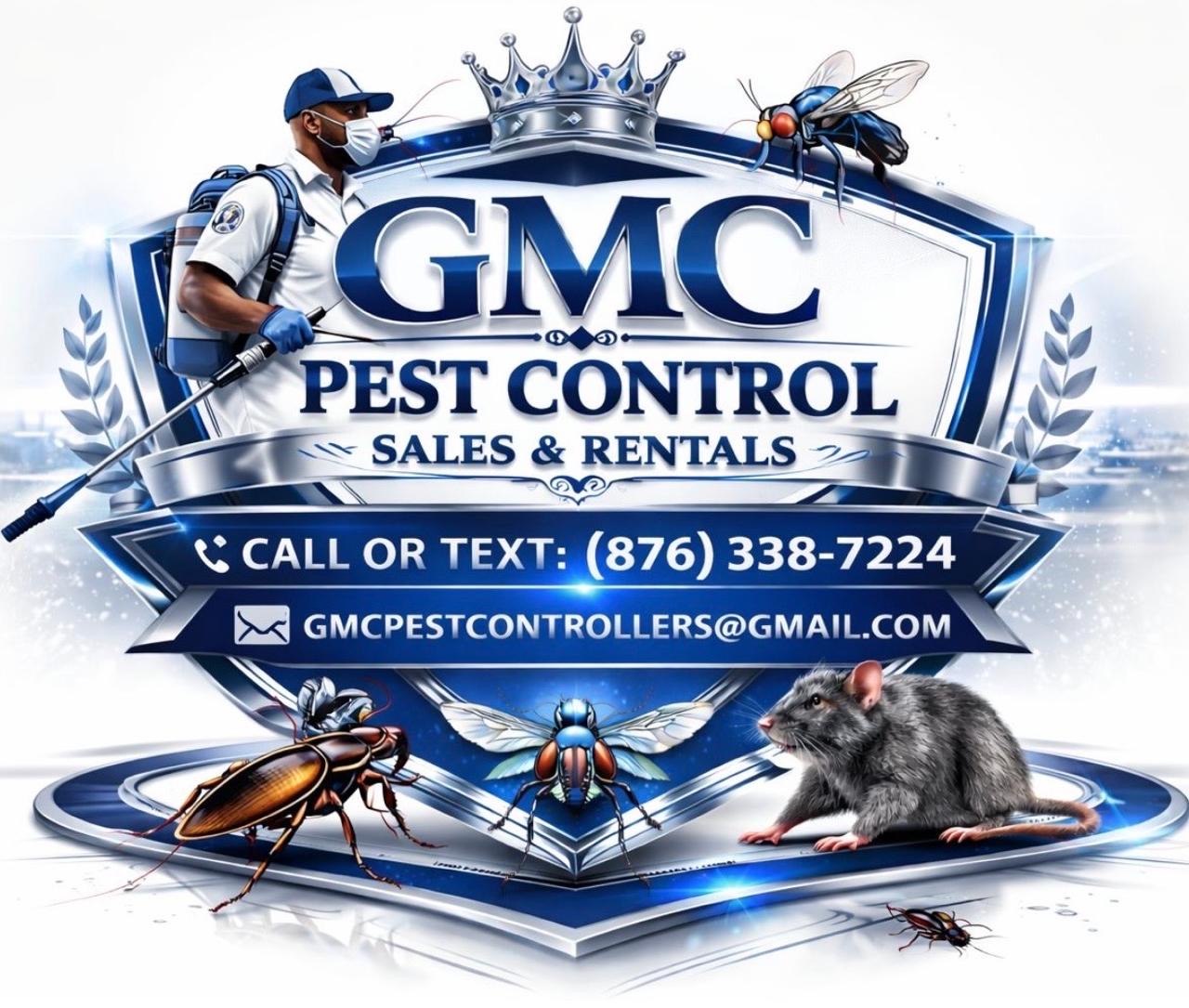 GMC Pest Control Sales & Rentals logo